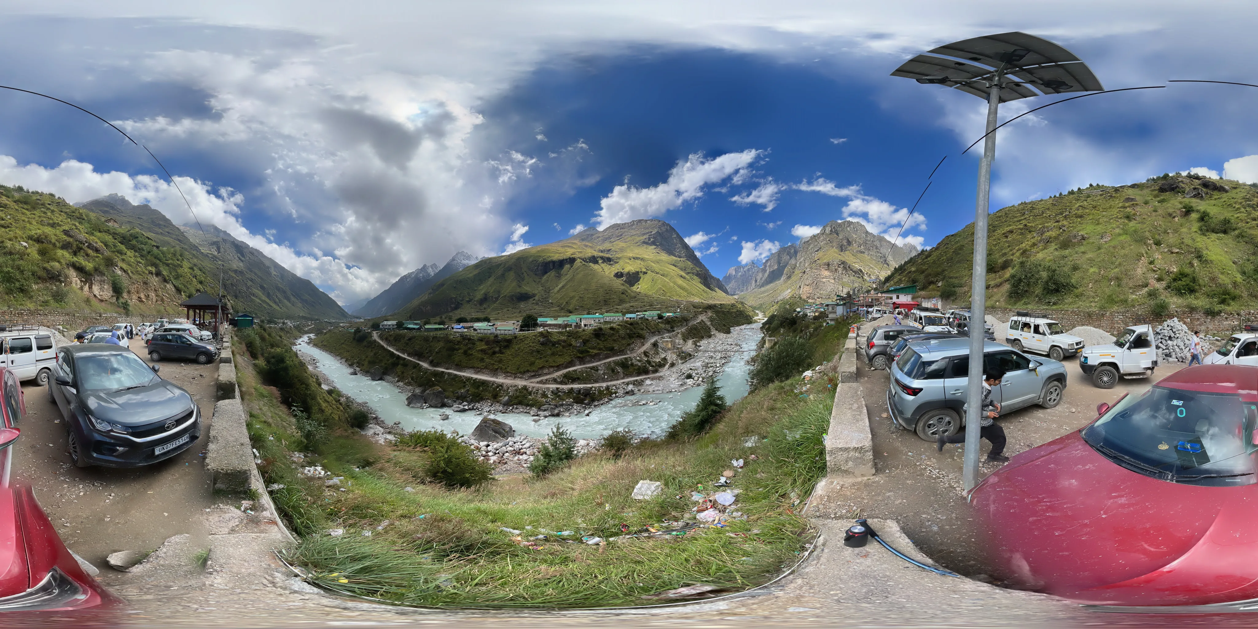 360 degree view of Mana Village by Himanshu Rastogi